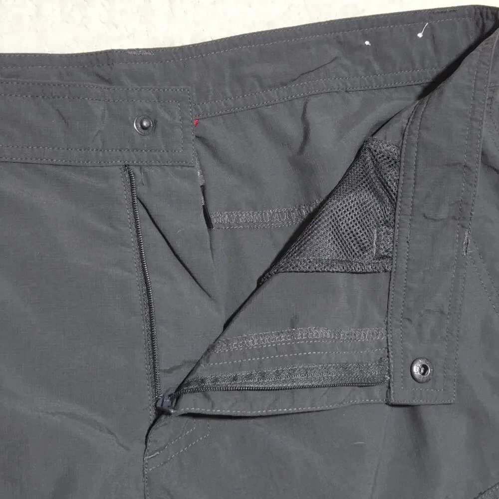 The North Face Mens Hiking Ripstop Cargo Shorts Size 36 x‎ 10 Dark Gray Outdoor